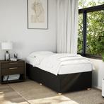 vidaXL Bedframe zonder matras, zwarte eenpersoonsstof, Huis en Inrichting, Eenpersoons, Verzenden, Zwart, Nieuw