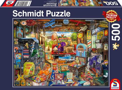 Garage Verkoop Puzzel (500 stukjes) | Schmidt - Puzzels, Hobby en Vrije tijd, Denksport en Puzzels, Nieuw, Verzenden