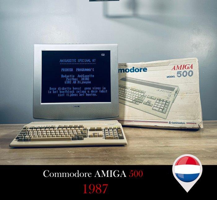 Commodore - Amiga 500 - Videogame - In originele verpakking, Spelcomputers en Games, Spelcomputers | Overige Accessoires