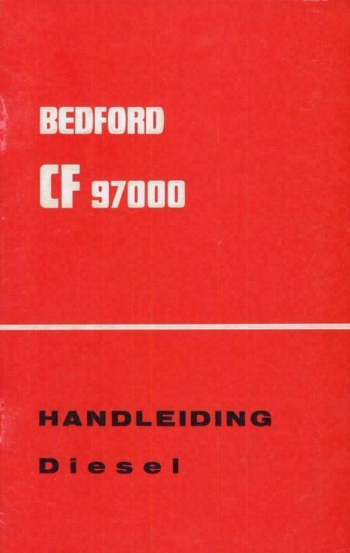 Bedford CF97000 Diesel Handleiding 1970, Auto diversen, Handleidingen en Instructieboekjes, Verzenden