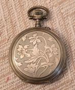 Reloj de bolsillo antiguo - pocket watch bañado en plata -, Nieuw