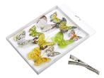 Vlinders Fleurig 5-8 cm. Pak 10 st Vlinder Vlinders, Ophalen of Verzenden, Nieuw
