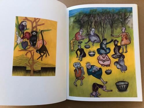 De Fantasieën van Caroline van der Vegt - Mensen en Dieren, Boeken, Kunst en Cultuur | Beeldend, Zo goed als nieuw, Schilder- en Tekenkunst