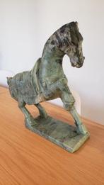 sculptuur, Horse - 7 kg - 33 cm - jade, Antiek en Kunst