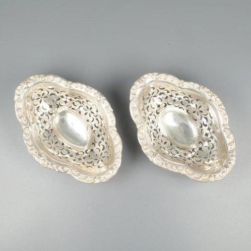 Henry Birks & Sons NO RESERVE - Bonbon mand (2) - .925, Antiek en Kunst, Antiek | Goud en Zilver