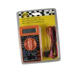 LCD digitale multimeter (oranje/rood), Doe-het-zelf en Verbouw, Ophalen of Verzenden, Nieuw