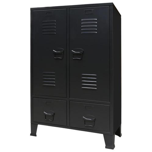Industriele Kledingkast 67cm - Retourdeal - 35% Korting!, Huis en Inrichting, Kasten | Kledingkasten, 25 tot 50 cm, Nieuw, Metaal