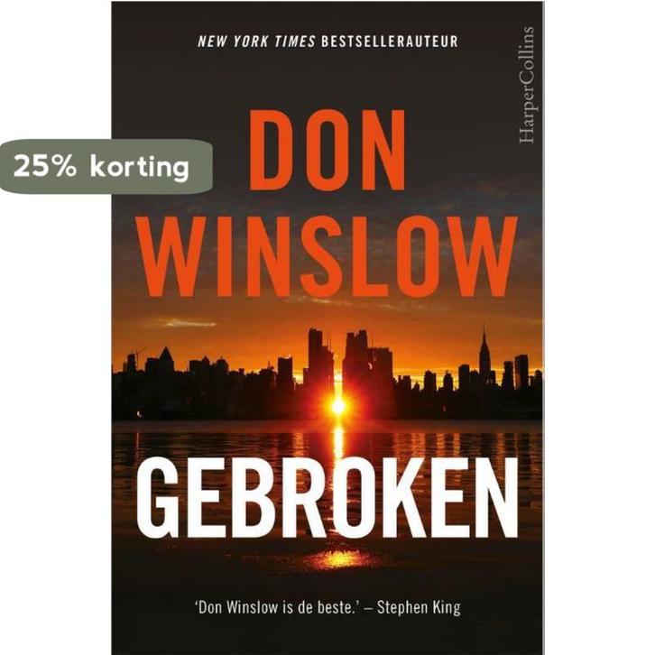 Gebroken 9789402705539 Don Winslow, Boeken, Thrillers, Gelezen, Verzenden