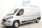 Peugeot Boxer 2.2 BlueHDi L3/H2 GRIJS 165PK LED IMPERIAAL NA, Stof, Gebruikt, Overige kleuren, Overige kleuren