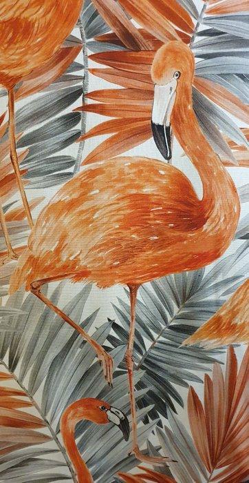 Nieuw! Tessuto Flamingo Paradise Bohemienstijl- 600x140cm, Antiek en Kunst, Antiek | Kleden en Textiel