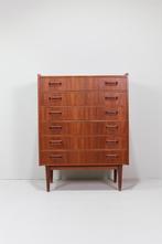 Vintage ladekast - Deens Design, teak, jaren 60 | 01418, Huis en Inrichting, Kasten | Overige, Gebruikt