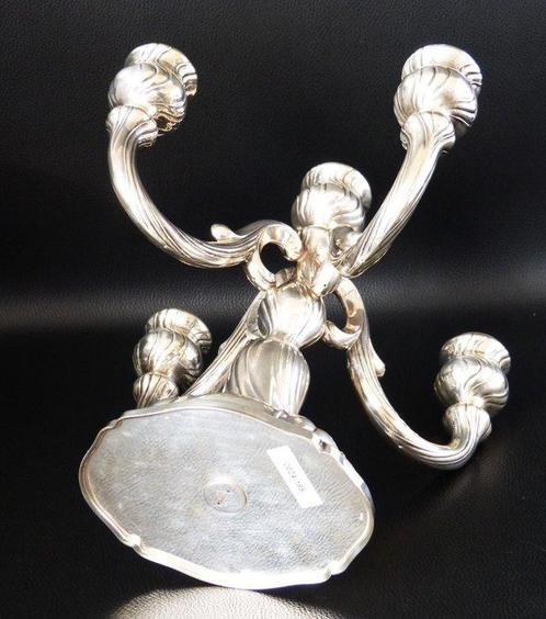 Lutz & Weiß GmbH - Kandelaber Kaarsenhouder - vijfarmig -, Antiek en Kunst, Antiek | Goud en Zilver