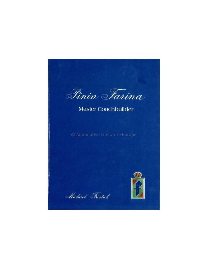 PININ FARINA MASTER COACHBUILDER, Boeken, Auto's | Boeken