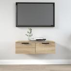 vidaXL Wandkast 68x30x20 cm bewerkt hout sonoma eikenkleurig, Verzenden, Nieuw