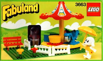 LEGO Fabuland Carrousel - 3663 (Nieuw, doos beschadigd) beschikbaar voor biedingen