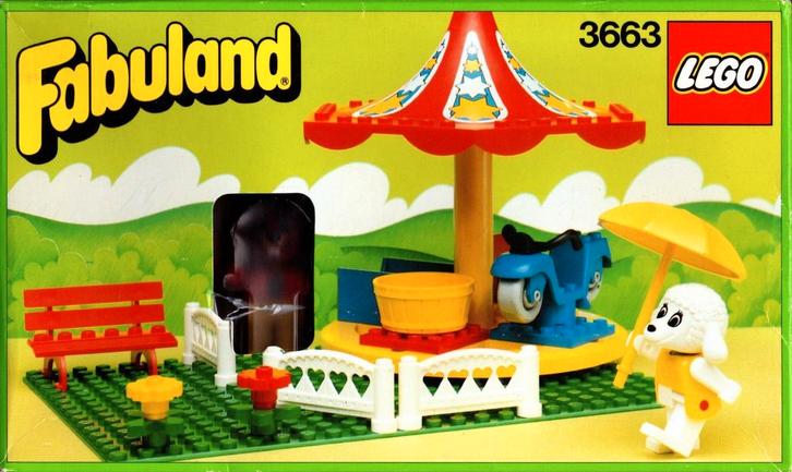 LEGO Fabuland Carrousel - 3663 (Nieuw, doos beschadigd), Kinderen en Baby's, Speelgoed | Duplo en Lego, Zo goed als nieuw, Verzenden