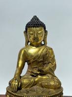 Gautama Boeddha (Shakyamuni) - Brons - Tibet - Eind 20e eeuw