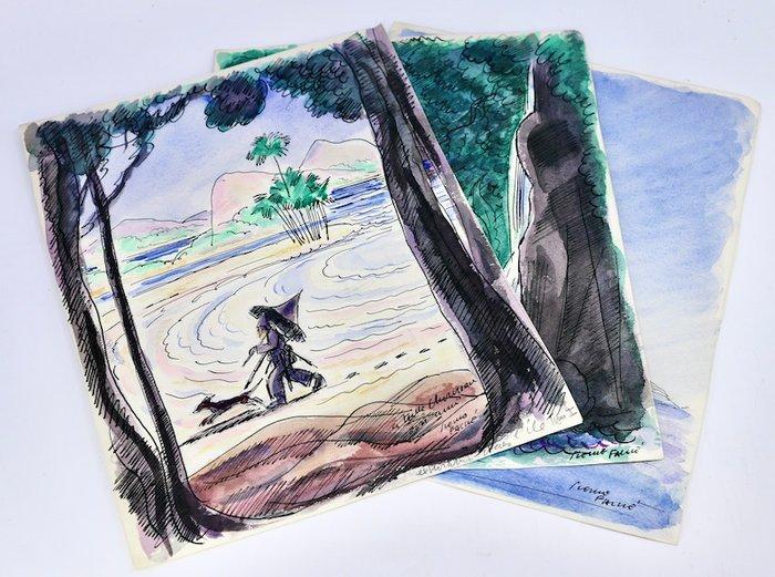 Daniel de FOE / Pierre FALKÉ - Robinson Crusoé [enrichi de 3, Antiek en Kunst, Antiek | Boeken en Bijbels