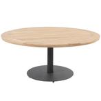 Arezzo Saba low dining tuinset 160xH75 cm rond 7 delig teak, Tuin en Terras, Tuinsets en Loungesets, Ophalen of Verzenden, Nieuw