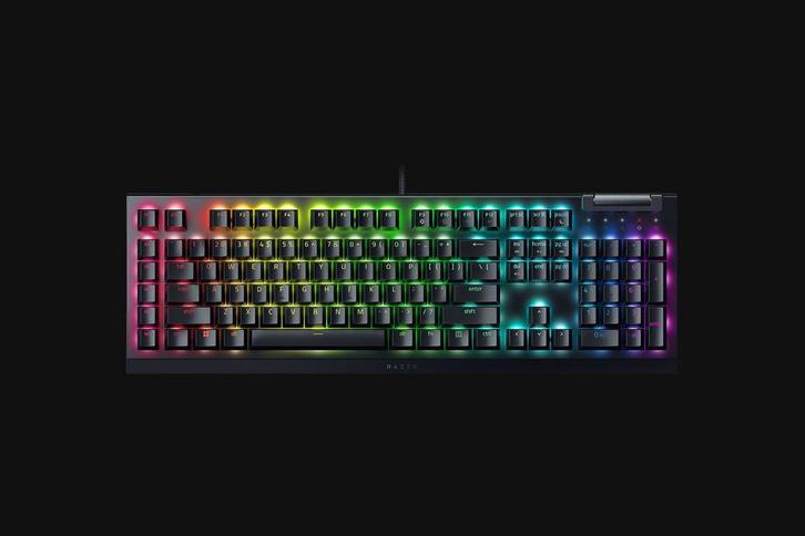 BlackWidow V4 X Razer Green | Full - RGB - Mechanisch (..., Computers en Software, Toetsenborden, Ophalen of Verzenden