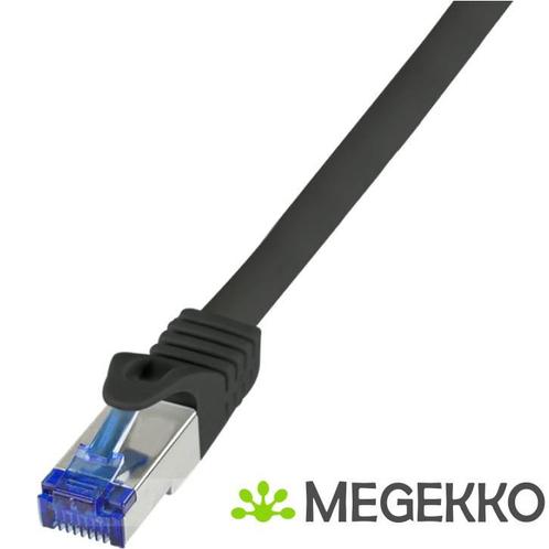 LogiLink C6A113S netwerkkabel Zwart 20 m Cat6a S/FTP (S-STP), Computers en Software, Overige Computers en Software, Nieuw, Verzenden