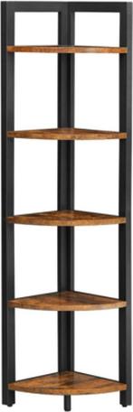 Hoekkast - hoekplank met 5 niveaus - opbergkast - 30 x 30 x, Huis en Inrichting, Verzenden, Nieuw