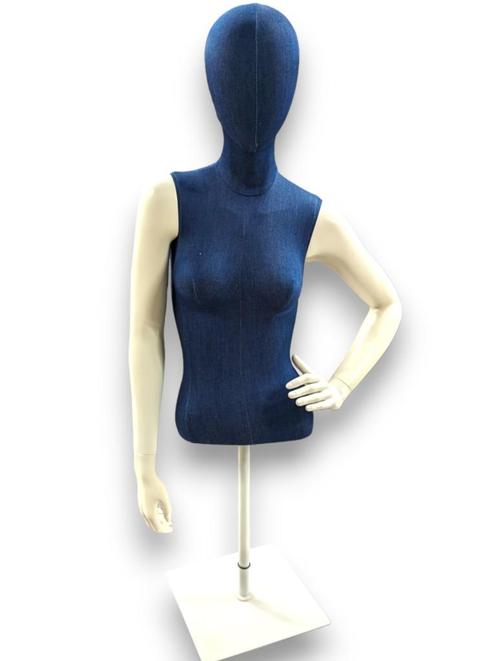 TORSO DAME 1/2 MET ARMEN BLAUW MATERIAAL CR14-1112, Zakelijke goederen, Kantoor en Winkelinrichting | Winkel en Inventaris