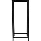 Bijzettafel - Livion Koni - Vierkant - 25x25x60cm - Zwart -, Huis en Inrichting, Tafels | Eettafels, Ophalen of Verzenden, Nieuw