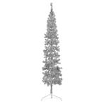 vidaXL Kunstkerstboom half met standaard smal 210 cm, Diversen, Kerst, Verzenden, Nieuw