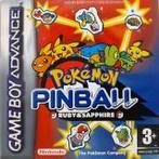 MarioGBA.nl Pokemon Pinball Ruby and Sapphire Compleet iDEAL, Spelcomputers en Games, Ophalen of Verzenden, Gebruikt