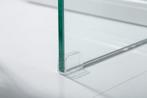Extravagante glazen consoletafel FANTOME 100 cm transparant, Huis en Inrichting, Bureaus, Nieuw, Ophalen of Verzenden