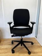 Steelcase Leap V2 Bureaustoel - Full Option - 4d pads, Bureaukruk, Ergonomisch, Zo goed als nieuw, Zwart