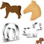4 verschillende paarden koekjes vormen, Hobby en Vrije tijd, Verzenden, Nieuw, Taarten of Cupcakes, Bakvorm