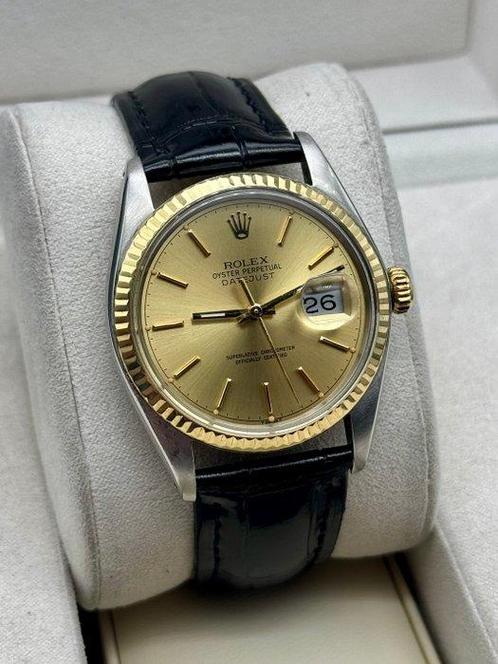 Rolex - Datejust - 16013 - Unisex - 1980-1989, Sieraden, Tassen en Uiterlijk, Horloges | Heren