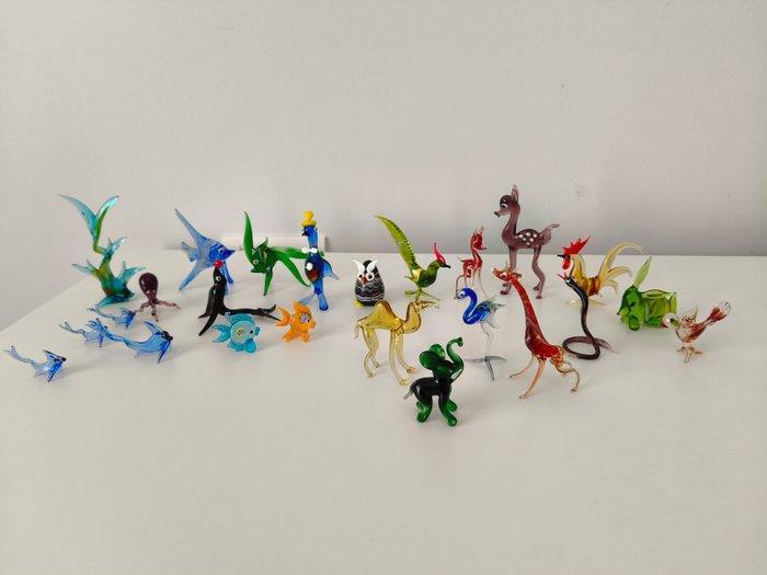 Murano - Miniatuur figuur - Acvatic, Jungle, Forest, Antiek en Kunst, Antiek | Speelgoed