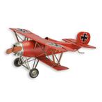 A TIN MODEL OF THE RED BARON BIPLANE (Beeldjes - Decoratie), Antiek en Kunst, Verzenden