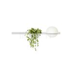 Vibia Palma Wandlamp LED met bloempot, wit - 1-10 v/push, Verzenden, Nieuw