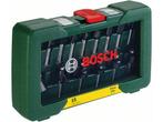 Bosch Houtfrezen -  8 mm schacht - 15-delig - geschikt voor, Verzenden, Zo goed als nieuw