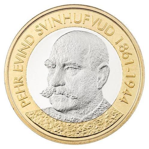 Finland 5 Euro Svinhufvud 2016, Postzegels en Munten, Munten | Europa | Euromunten, Verzenden