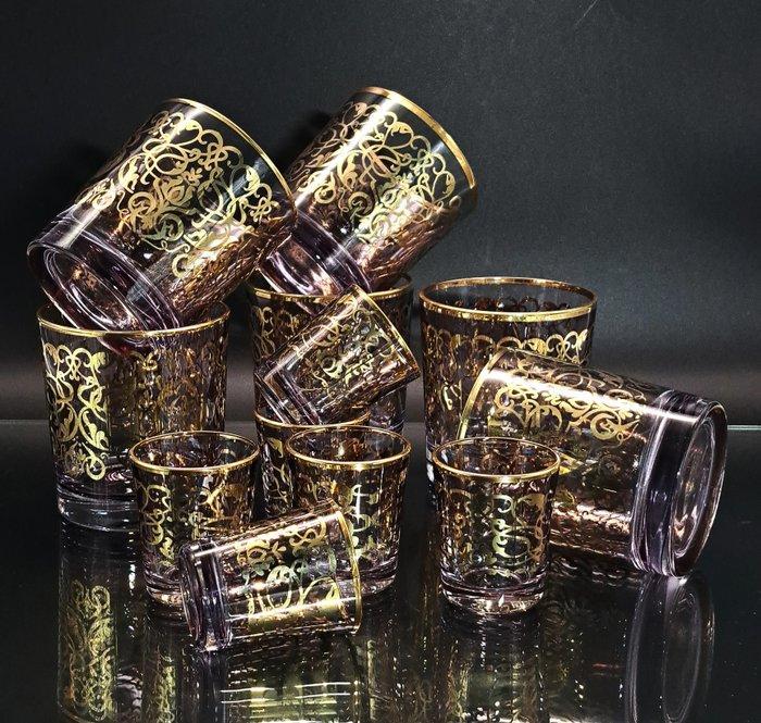 Artemisia - Bekerglas (12) - Whisky en Shot Zorgeloos -, Antiek en Kunst, Antiek | Meubels | Tafels