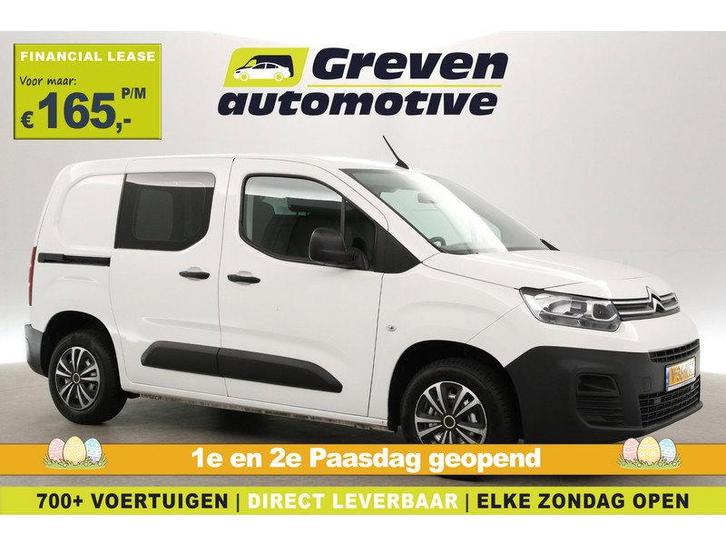 Citroën Berlingo 1.2 PureTech | 111PK | Benzine | Airco |, Auto's, Bestelauto's, Handgeschakeld, Benzine, Wit, Citroën