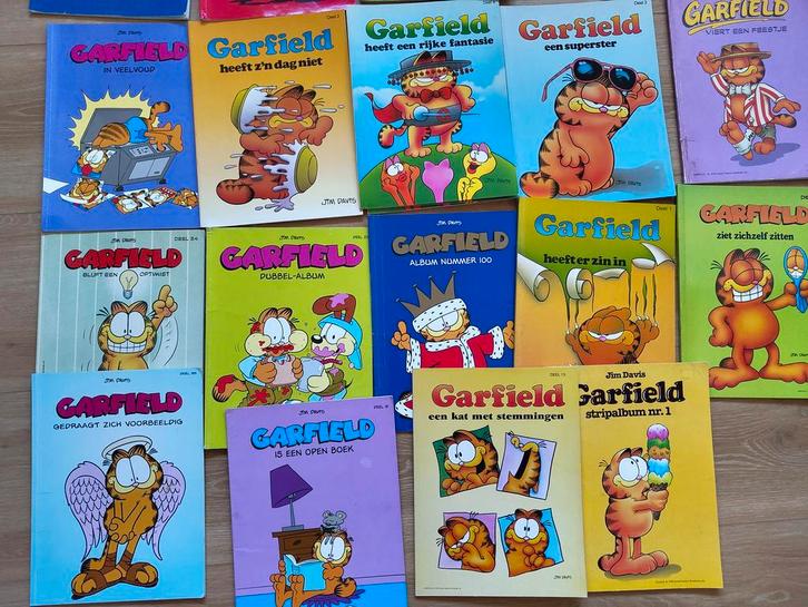 Garfield Stripboeken | Pockets | Jim Davis | Leuke albums, Boeken, Stripboeken, Gelezen, Complete serie of reeks, Verzenden