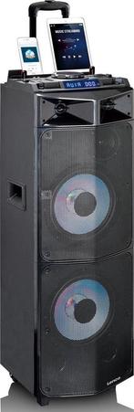 Lenco PMX-300 - Bluetooth Party Speaker Draadloos - Microfoo, Verzenden, Zo goed als nieuw