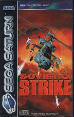 Sega Saturn Soviet Strike (In doos), Spelcomputers en Games, Spelcomputers | Sega, Verzenden, Zo goed als nieuw