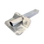 ALU Kiezelbak 60 x 80 x 600 mm 90 RF Witte EPDM 1,52 mm, Doe-het-zelf en Verbouw, Dakpannen en Dakbedekking, Ophalen of Verzenden