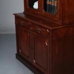 Franse Boekenkast bibliotheekkast ca 1875 die ook als servie, Ophalen of Verzenden