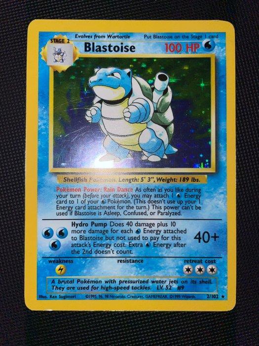Pokémon - 1 Card - Blastoise 2/102 Base Set Holo, Hobby en Vrije tijd, Verzamelkaartspellen | Pokémon