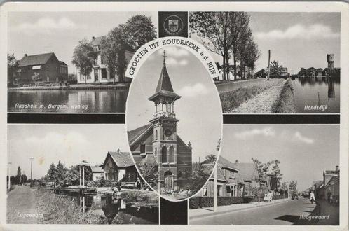 KOUDEKERK A. D. RIJN - Meerluik Groeten uit Koudekerk a. ..., Verzamelen, Ansichtkaarten | Nederland, Verzenden
