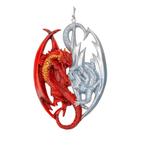 Anne Stokes Fire and Ice Dragon Ornament, Ophalen of Verzenden, Nieuw