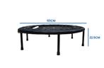 Trampoline Fitness 101cm Zwart | Opvouwbaar | OP=OP, Kunststof, Rug, Overige typen, Nieuw